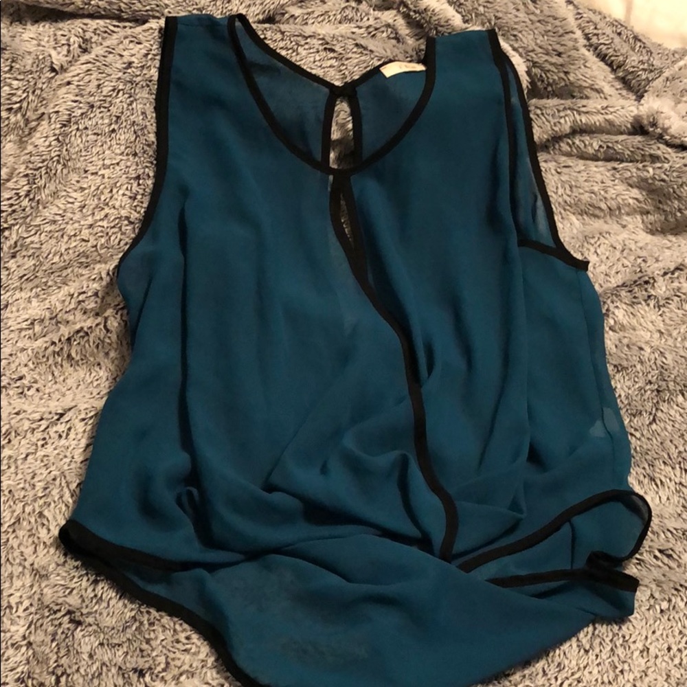 Sheer dressy top